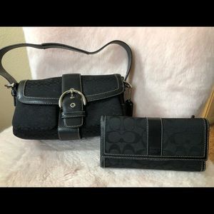 Authentic coach Purse  & wallet